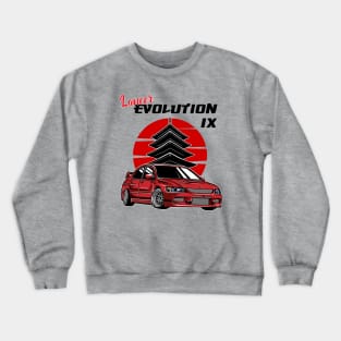 Lancer Evolution IX Crewneck Sweatshirt